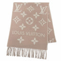 Excellent LOUIS VUITTON Scarf LV Essential Scarf wool Women M77854