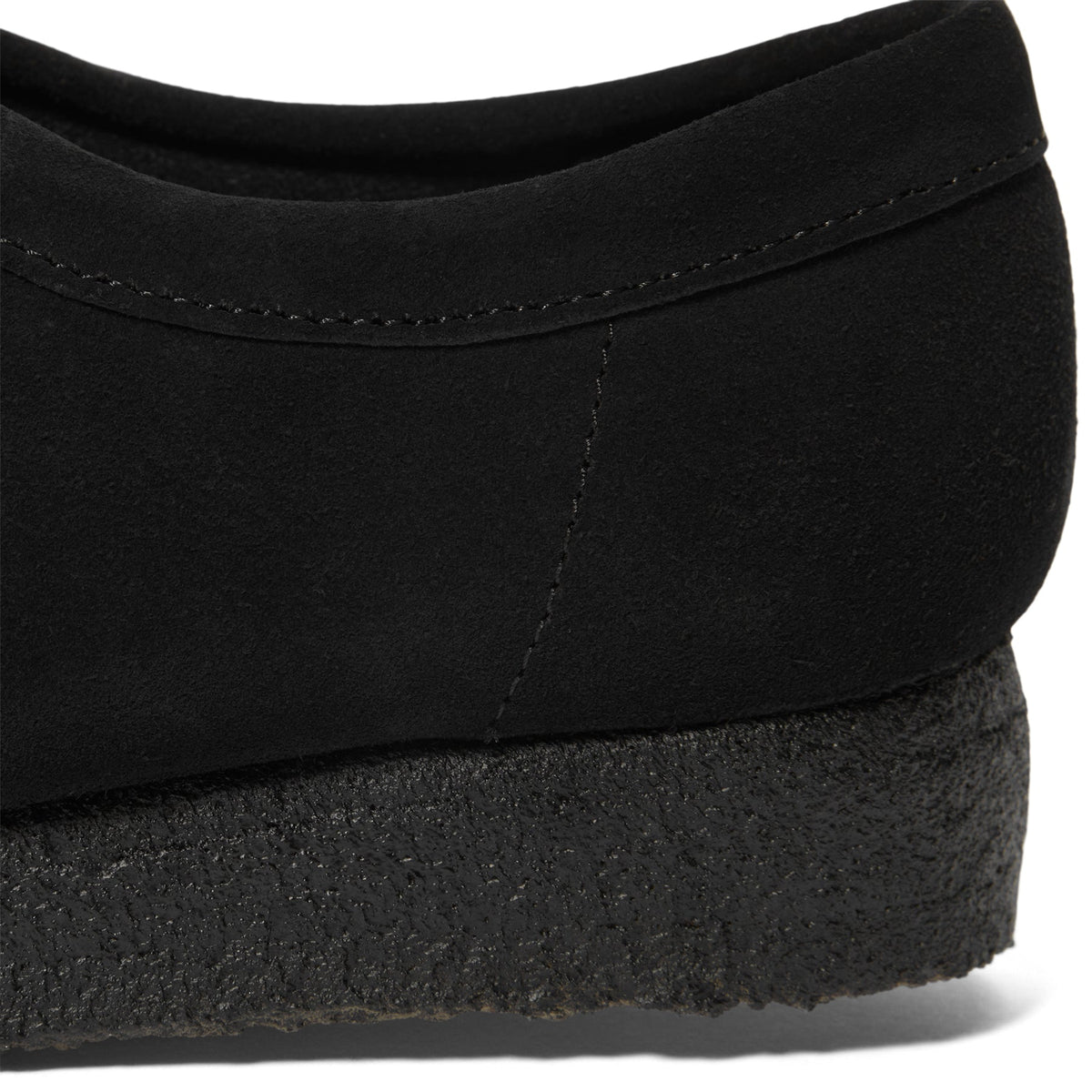 Clarks Womens Wallabee (Black Suede)